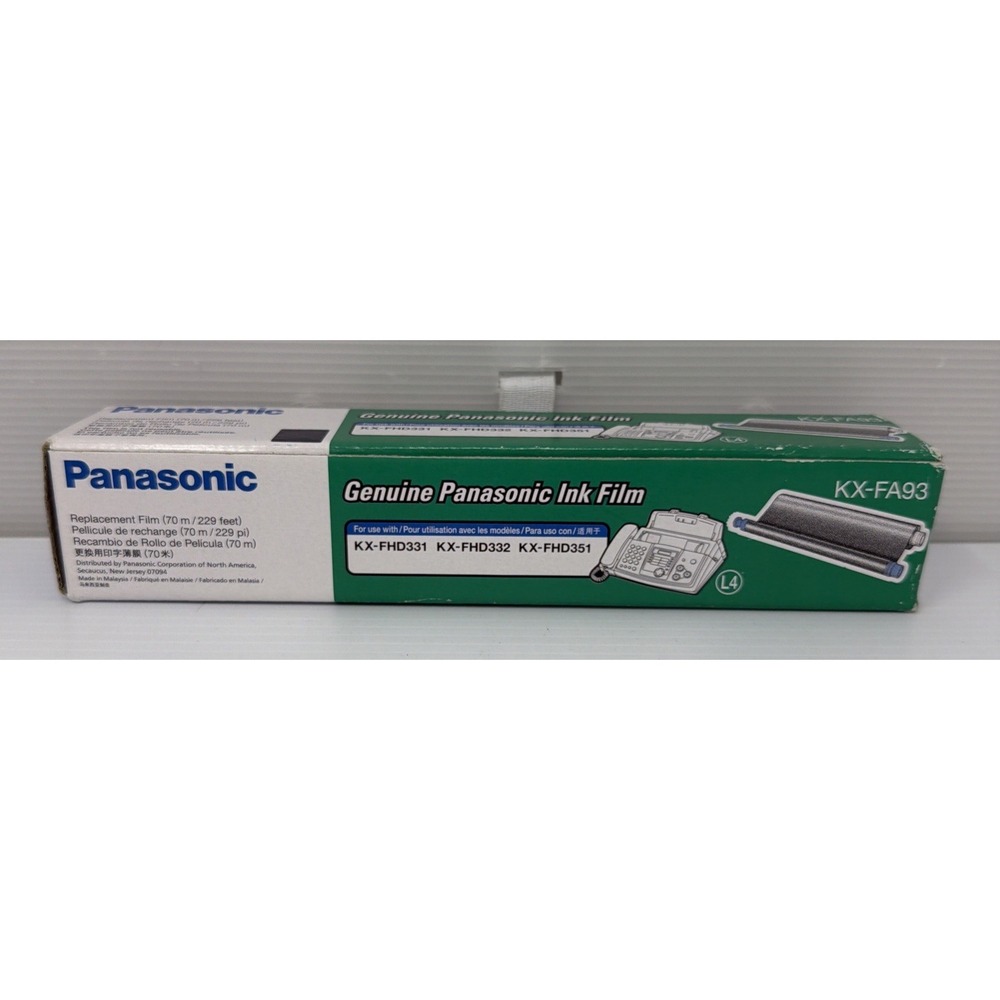 Panasonic KX-FA93 Thermal Transfer Film Ribbon Cartridge KX-FHD331 NEW